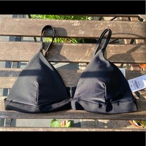 Black Bikini Bra Top